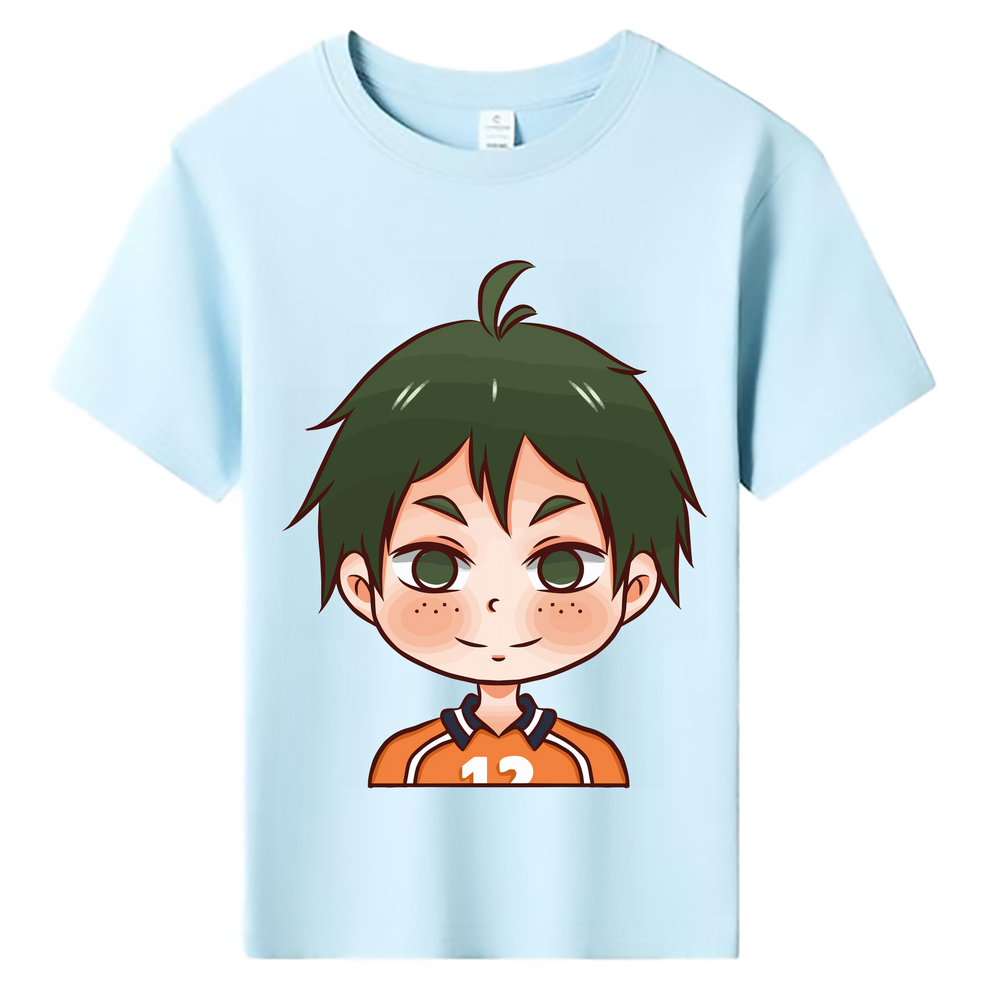 （画像用） ハイキュー!! Haikyu!! 綿100％キッズTシャツ（フロントプリント）
